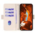 For vivo V50 5G Crossbody Chain Leather Phone Case(White) - 3