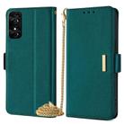 For TCL 50 SE 4G Crossbody Chain Leather Phone Case(Green) - 1