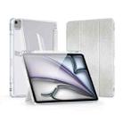 For iPad Air 13 2024 / Pro 12.9 DUX DUCIS Unid Series PU+TPU Smart Tablet Case(Green) - 1