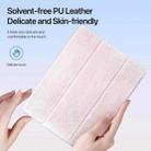 For iPad Pro 11 2024 DUX DUCIS Unid Series PU+TPU Smart Tablet Case(Pink) - 2