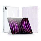 For iPad Air 11 2024/Air 5/Air 4 DUX DUCIS Unid Series PU+TPU Smart Tablet Case(Purple) - 1