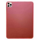 For iPad Pro 13 2024 Skin-feeling Crystal Clear Acrylic Tablet Case(Pink) - 1