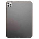 For iPad Pro 13 2024 Skin-feeling Crystal Clear Acrylic Tablet Case(Black) - 1