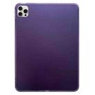 For iPad Pro 13 2024 Skin-feeling Crystal Clear Acrylic Tablet Case(Purple) - 1