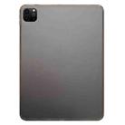 For iPad Air 13 2024 / Pro 12.9 2022  Skin-feeling Crystal Clear Acrylic Tablet Case(Black) - 1