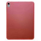 For iPad Air 11 2024 / Air 2022 10.9 Skin-feeling Crystal Clear Acrylic Tablet Case(Pink) - 1