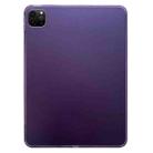 For iPad Pro 11 2022/2021/2020 Skin-feeling Crystal Clear Acrylic Tablet Case(Purple) - 1