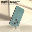 For OPPO Find N3 PU Leather Transparent Edge Phone Case(Light Blue) - 2