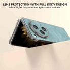 For OPPO Find N3 PU Leather Transparent Edge Phone Case(Light Blue) - 3