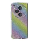 For OPPO Find N3 Transparent Frame Diamond Full Coverage Shockproof Phone Case(Rainbow) - 2