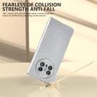For Huawei Mate X5 Frosted Transparent Edge Diamond Phone Case(Silver) - 3