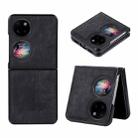 For Huawei Pocket 2 AZNS 3D Embossed Skin Feel Phone Case(Black) - 1