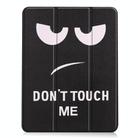 For iPad Air 11 2024 / 2025 Custer Painted 3-Fold Holder Smart Leather Tablet Case(Big Eye ME) - 2