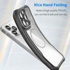 For iPhone 15 Pro Carbon Fiber Texture MagSafe Translucent Phone Case(Black) - 3