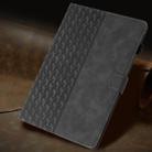 For Samsung Galaxy Tab A8 X200 Building Blocks Embossed Leather Smart Tablet Case(Black) - 2