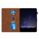 For Samsung Galaxy Tab A7 10.4 T500 Building Blocks Embossed Leather Smart Tablet Case(Brown) - 3