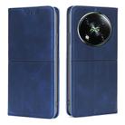 For Itel RS4 4G Cow Texture Magnetic Leather Phone Case(Blue) - 1