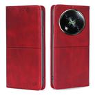 For Itel RS4 4G Cow Texture Magnetic Leather Phone Case(Red) - 1