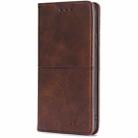 For itel A90 4G Cow Texture Magnetic Leather Phone Case(Dark Brown) - 2