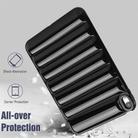 For iPad Air 11 2025 / 2024 Eiderdown Cushion Shockproof Tablet Case(Black) - 3