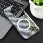 For Huawei Pura 70 Ultra 6D Plated Carbon Fiber Clear Magsafe PC Phone Case(Starry Black) - 3
