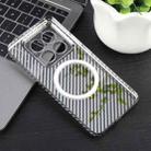 For Xiaomi 14 6D Plated Carbon Fiber Clear Magsafe PC Phone Case(Starry Black) - 3