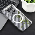 For Xiaomi 14 Pro 6D Plated Carbon Fiber Clear Magsafe PC Phone Case(Starry Black) - 3