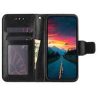 For Itel P55+ 4G Crystal Texture Leather Phone Case(Black) - 3