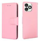 For Itel A50 4G Crystal Texture Leather Phone Case(Pink) - 1
