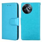 For Itel S24 4G Crystal Texture Leather Phone Case(Sky Blue) - 1