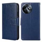 For Itel S24 4G Crystal Texture Leather Phone Case(Royal Blue) - 1