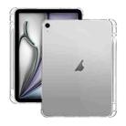 For iPad Air 13 2024 Highly Transparent TPU Full Thicken Corners Shockproof Protective Case with Pen Slot(Transparent) - 2