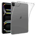 For iPad Pro 13 2024 Highly Transparent TPU Shockproof Protective Case(Transparent) - 1