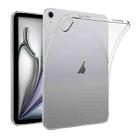 For iPad Air 11 2024 Highly Transparent TPU Shockproof Protective Case(Transparent) - 1