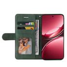 For vivo V50 Lite 5G Global Dual-color Splicing Flip Leather Phone Case(Green) - 3