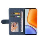 For vivo Y39 5G Global Dual-color Splicing Flip Leather Phone Case(Blue) - 3
