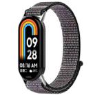 For Xiaomi Mi Band 8 / 8 NFC Nylon Loop Hook and Loop Fastener Watch Band(Midnight Blue) - 1