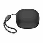 For Anker Soundcore R50i / P20i Bluetooth Earphone Silicone Protective Case(Black) - 1