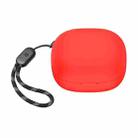 For Anker Soundcore R50i / P20i Bluetooth Earphone Silicone Protective Case(Red) - 1