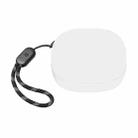 For Anker Soundcore R50i / P20i Bluetooth Earphone Silicone Protective Case(White) - 1