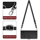 For TCL 60 NxtPaper Cat Rat Embossed Pattern RFID Leather Phone Case with Lanyard(Black) - 3