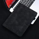 For Lenovo Tab P12 12.7 2025 Lily Embossed Leather Tablet Case(Black) - 2