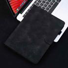 For Lenovo Legion Y700 2025 Lily Embossed Leather Tablet Case(Black) - 2