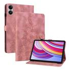 For Xiaomi Redmi Pad Pro 12.1 Lily Embossed Leather Tablet Case(Pink) - 1