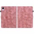 For Xiaomi Redmi K Pad 8.8 inch Lily Embossed Leather Tablet Case(Pink) - 3