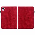 For Xiaomi Redmi K Pad 8.8 inch Lily Embossed Leather Tablet Case(Red) - 3