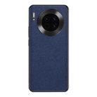 For Huawei Mate 30 Cross Texture PU Leather Phone Case(Sapphire Blue) - 1