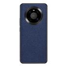 For Huawei Mate 40 Cross Texture PU Leather Phone Case(Sapphire Blue) - 1