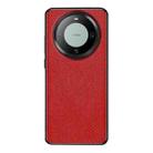 For Huawei Mate 60 Cross Texture PU Leather Phone Case(Red) - 1