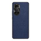 For Huawei nova 8 Pro Cross Texture PU Leather Phone Case(Sapphire Blue) - 1